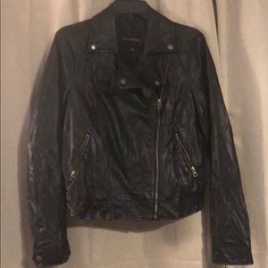 Faux Leather Jacket